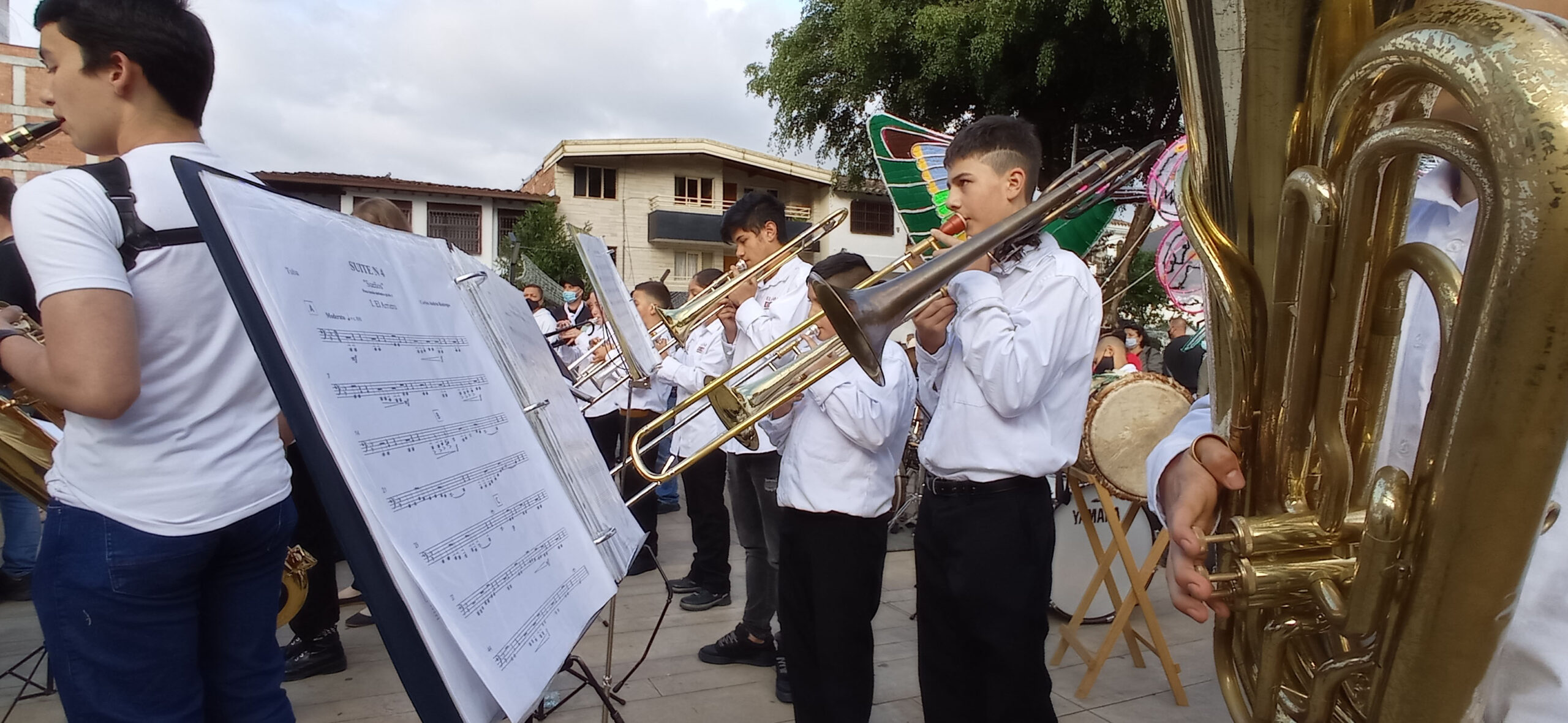 Conmemoración a Santa Cecilia en honor al día del músico en el municipio de la Ceja.